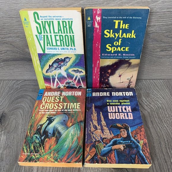 Other - Andre Norton Edward E. Smith Sci-Fi Paperbacks Fantasy 1960’s -  Lot 4